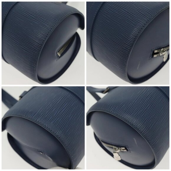 LOUIS VUITTON Epi Soufflot Hand Bag Myrtille - Picture 16 of 16